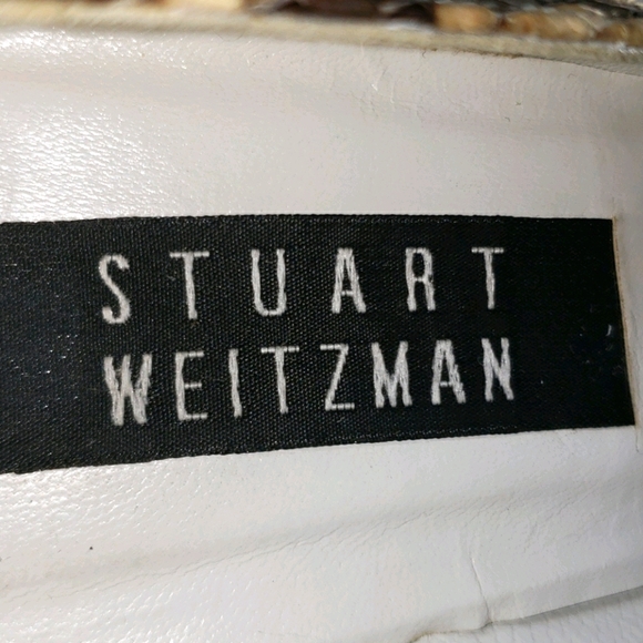 Stuart Weitzman Snake Skin Pumps size 8.5AA/Narrow - Picture 7 of 10